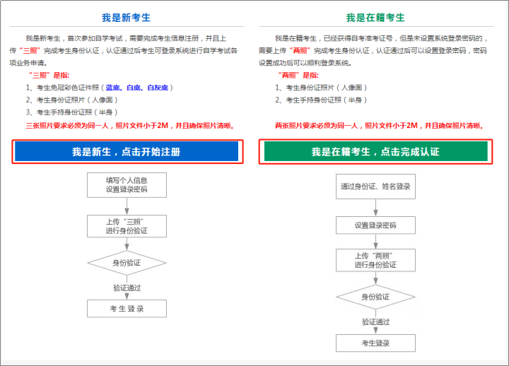 山西省2020年下半年(10月)自学考试网上报考流程