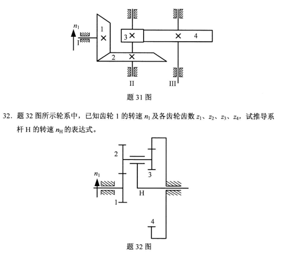 2020年8月自考機(jī)械設(shè)計(jì)基礎(chǔ)02185真題