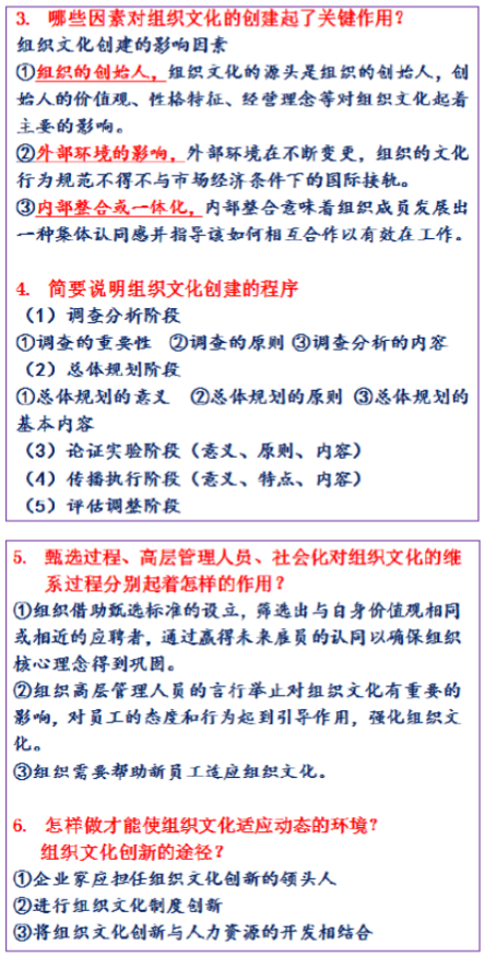 自考组织行为学各章节重难点及考点分析之第8章