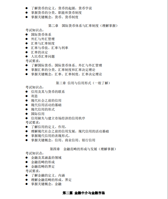 2020年廣東專(zhuān)插本考試廣州商學(xué)院金融學(xué)科目考試大綱