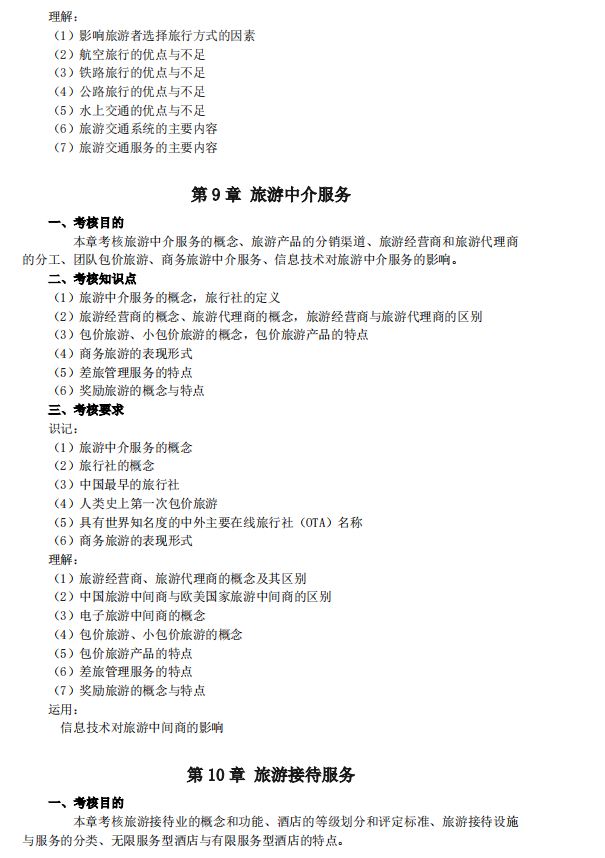 2021年廣東專升本廣州商學(xué)院旅游學(xué)概論科目考試大綱