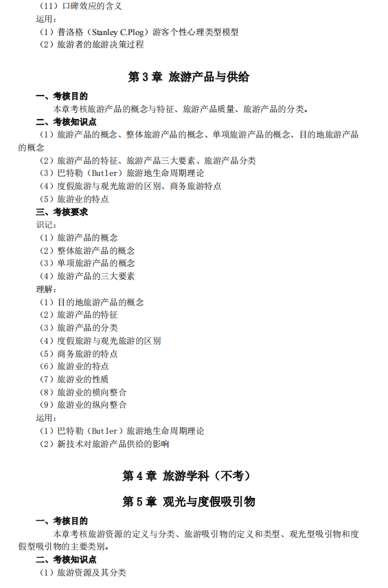2021年廣東專升本廣州商學(xué)院旅游學(xué)概論科目考試大綱