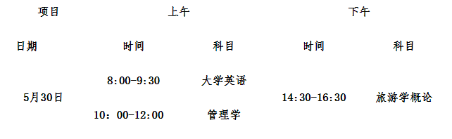 2021年湖南專升本衡陽師范學(xué)院南岳學(xué)院考試時(shí)間