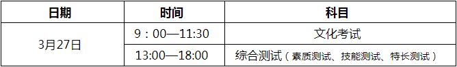 2021年四川建筑職業(yè)技術(shù)學(xué)院高職教育單獨(dú)招生考試時(shí)間