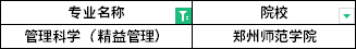 2022年河南專升本管理科學(xué)（精益管理）專業(yè)招生院校