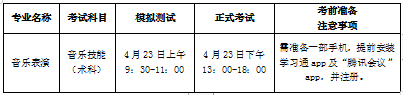 考試科目及時(shí)間安排