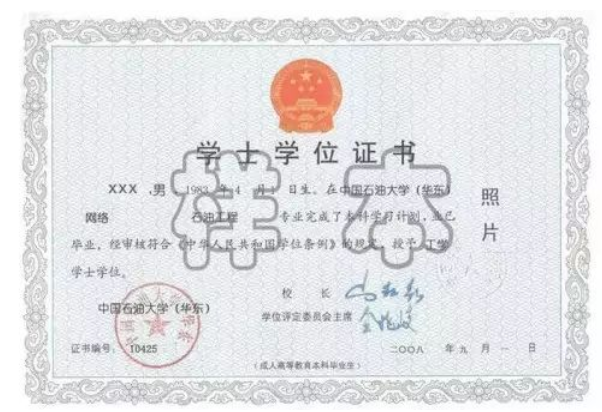 学位证与学历证