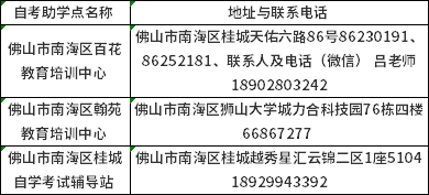 佛山市南海區(qū)關于發(fā)放2021年下半年自學考試畢業(yè)證書的通知