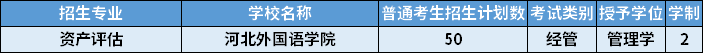 2022年河北專升本資產(chǎn)評(píng)估專業(yè)招生學(xué)校